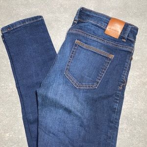 Zara mid rise skinny jeans